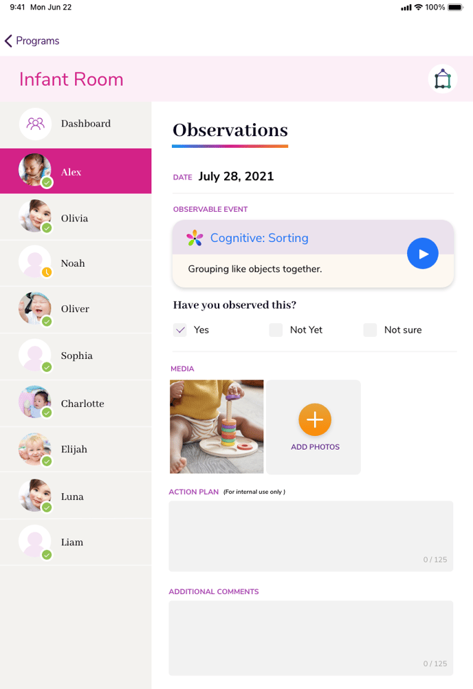 iPad - Observations – 1