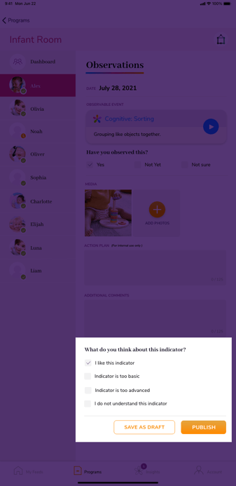 iPad - Observations – 2